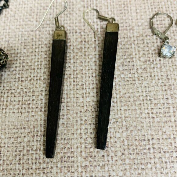 Black and Silver Earring Bundle - Picture 5 of 6